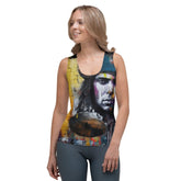 Rocking The Kit Out Sublimation Cut & Sew Tank Top - Beyond T-shirts